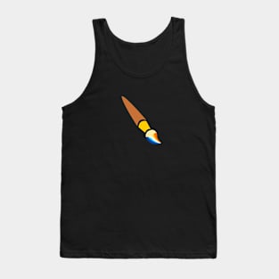 Paintbrush Aroace Flag Tank Top